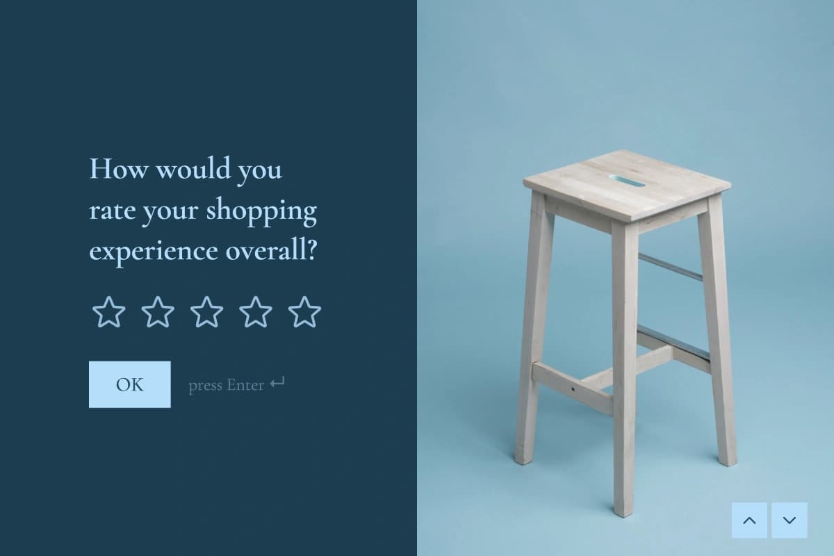 Customer Feedback WordPress form template preview